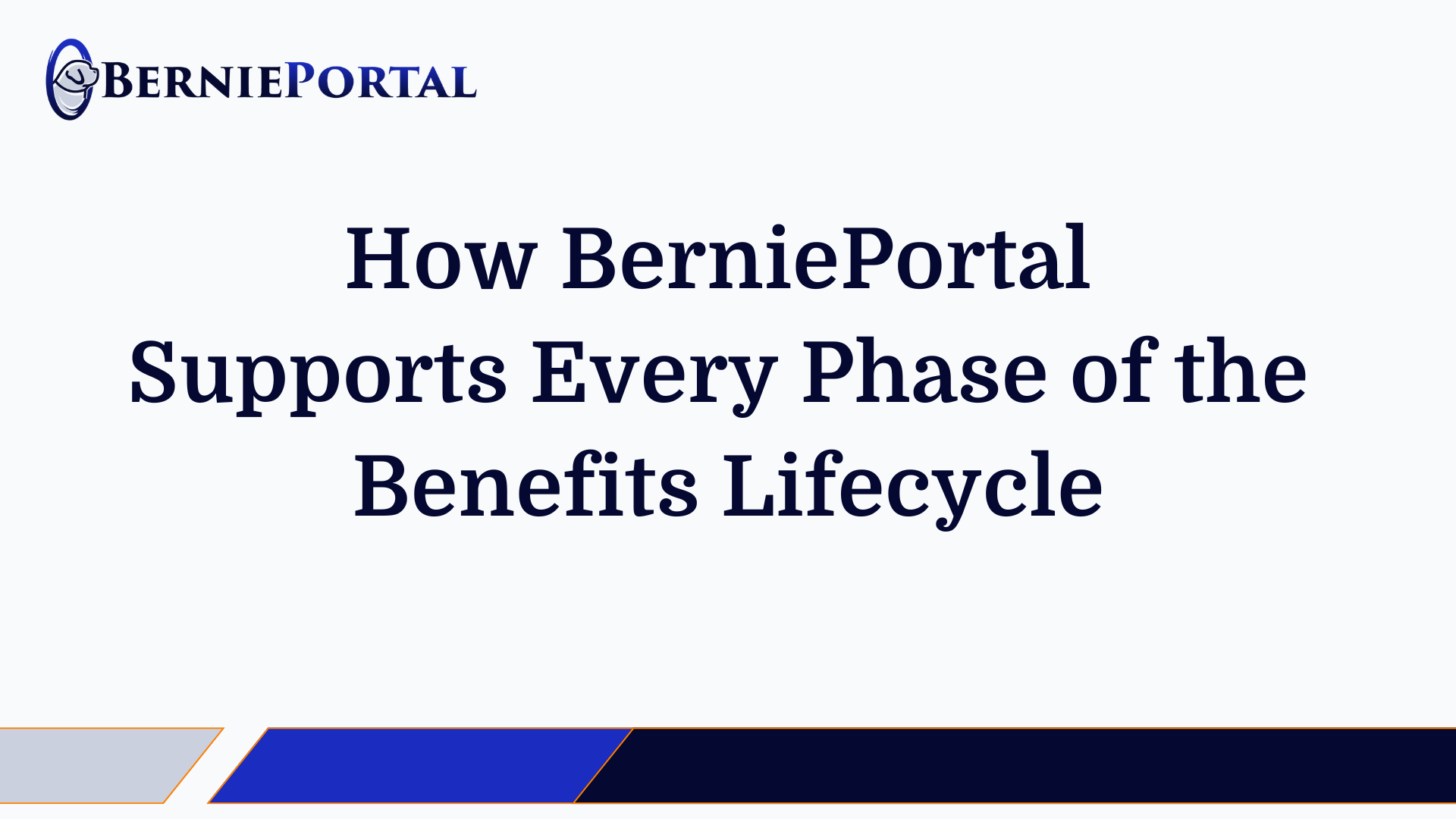 The Benefits Lifecycle