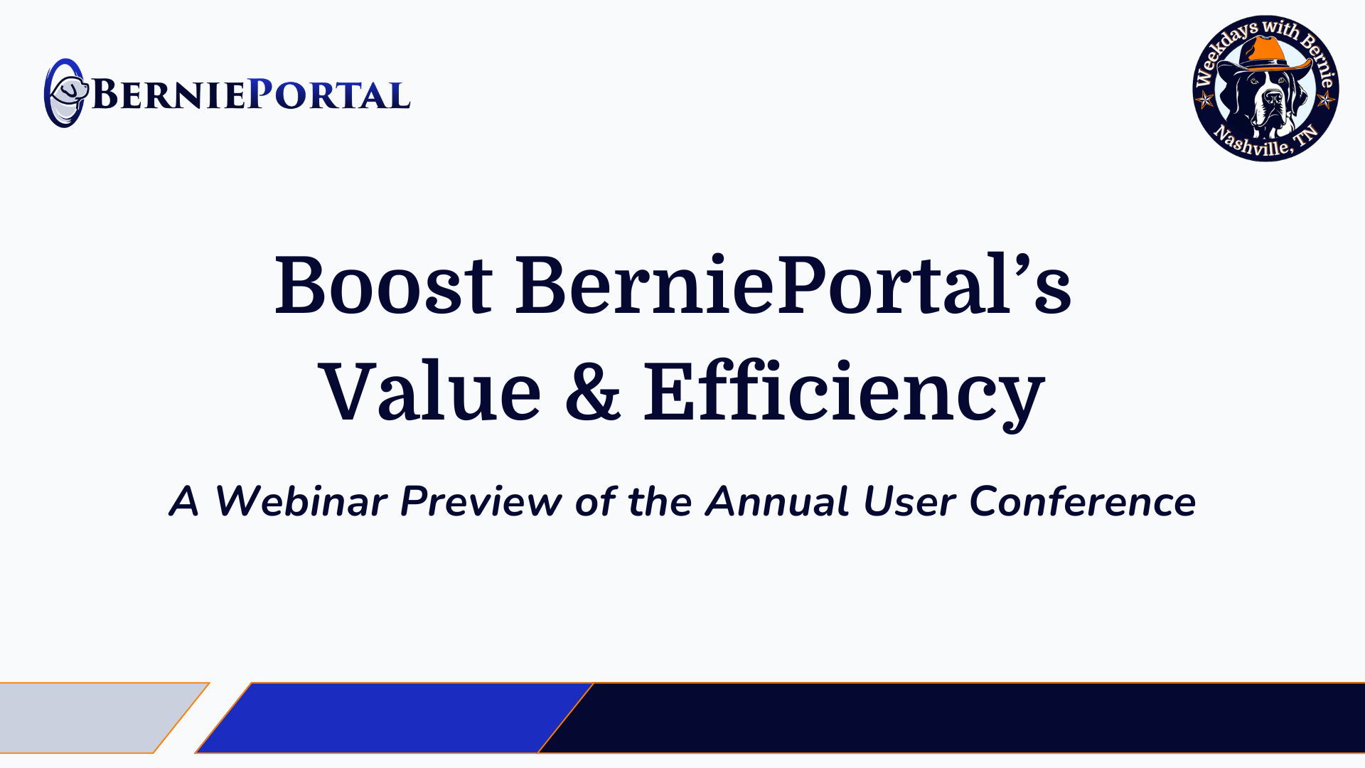 Annual User Conference Preview