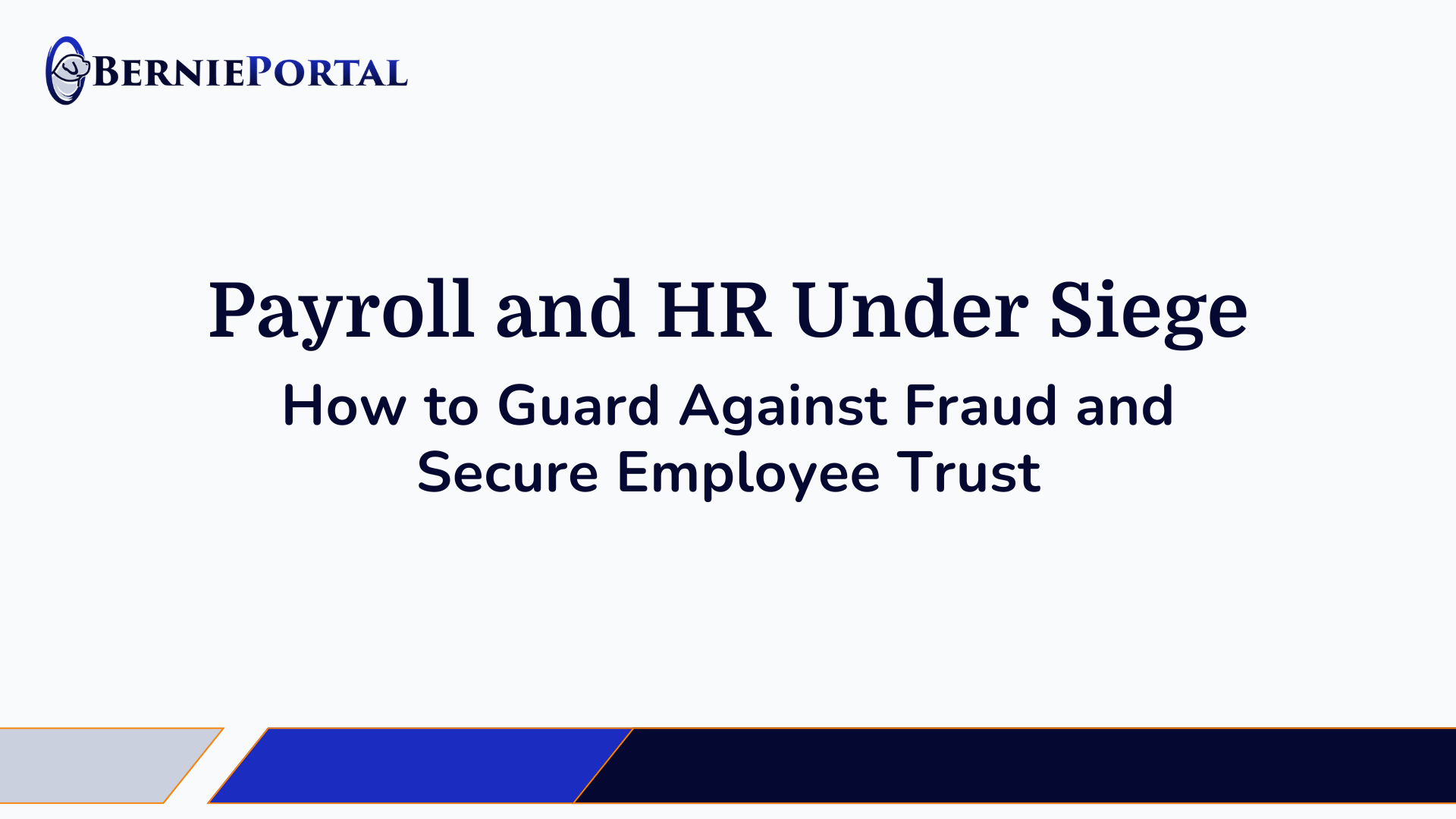 Payroll and HR Under Siege