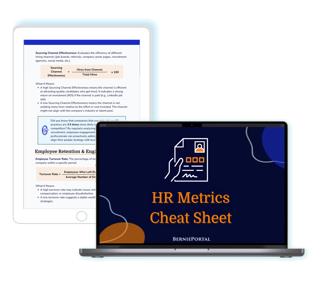 HR metrics cheat sheet