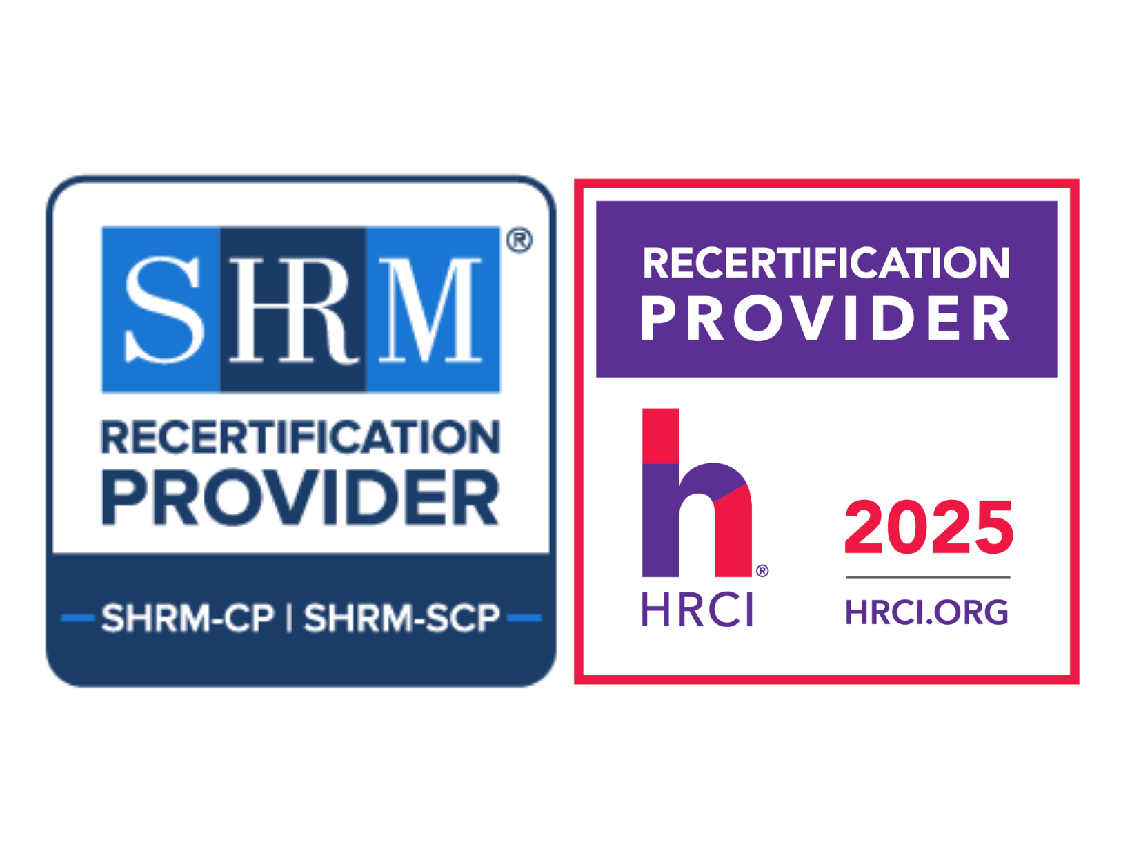 HRCI and SHRM logo
